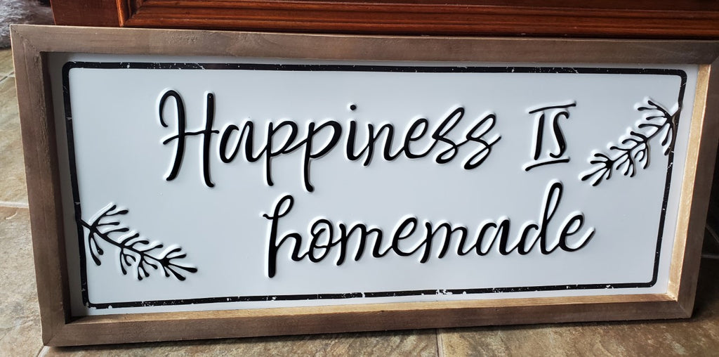 Happiness Is Homemade Wall Art